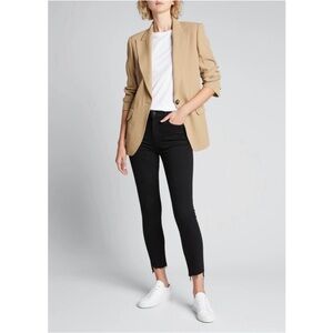 Mother Black The Stunner Ankle Fray Jeans. Color Not Guilty. Size 28.